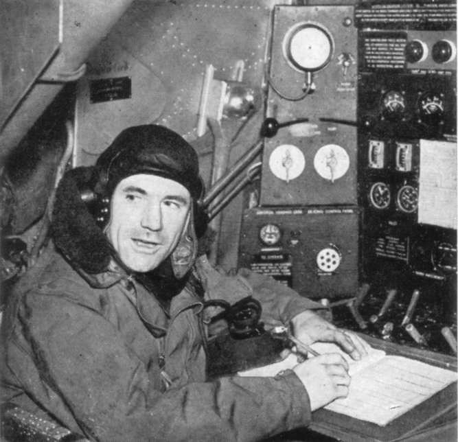 Flight Engineer's station on Short Sunderland 