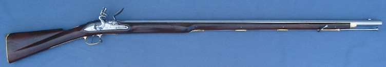 Picture of the Short Land Musket, the standard British musket at the start of the Revolutionary Wars
