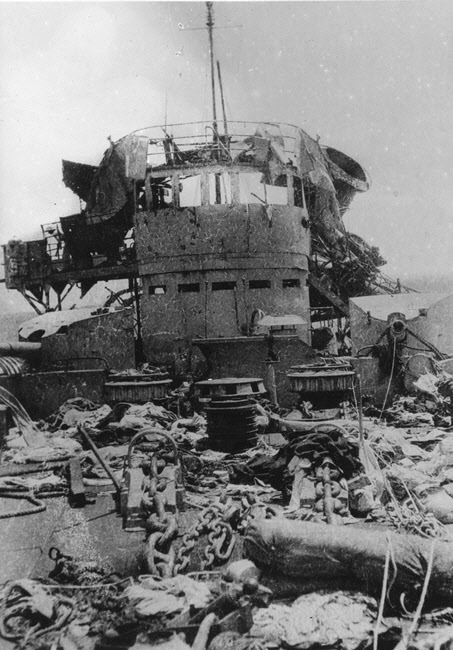 Wreckage of SMS Emden 