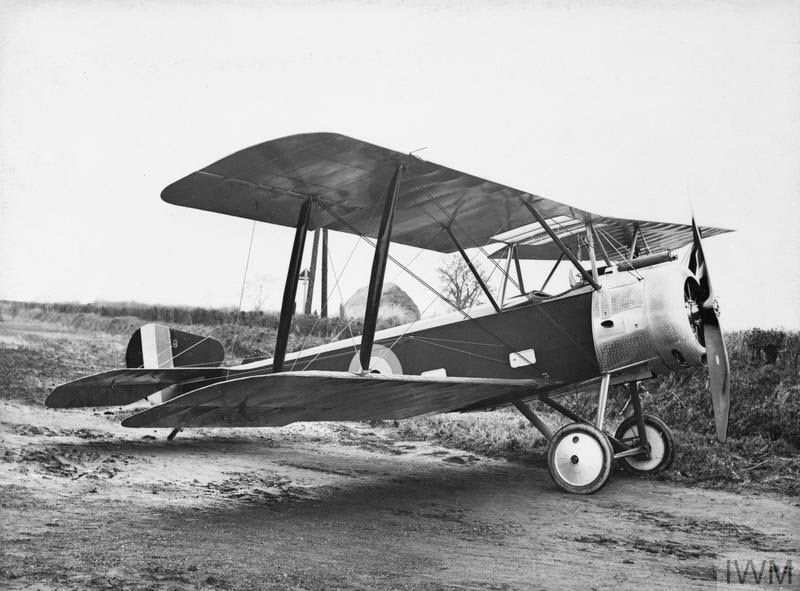 Sopwith 1 1/2 Strutter Bomber from the right