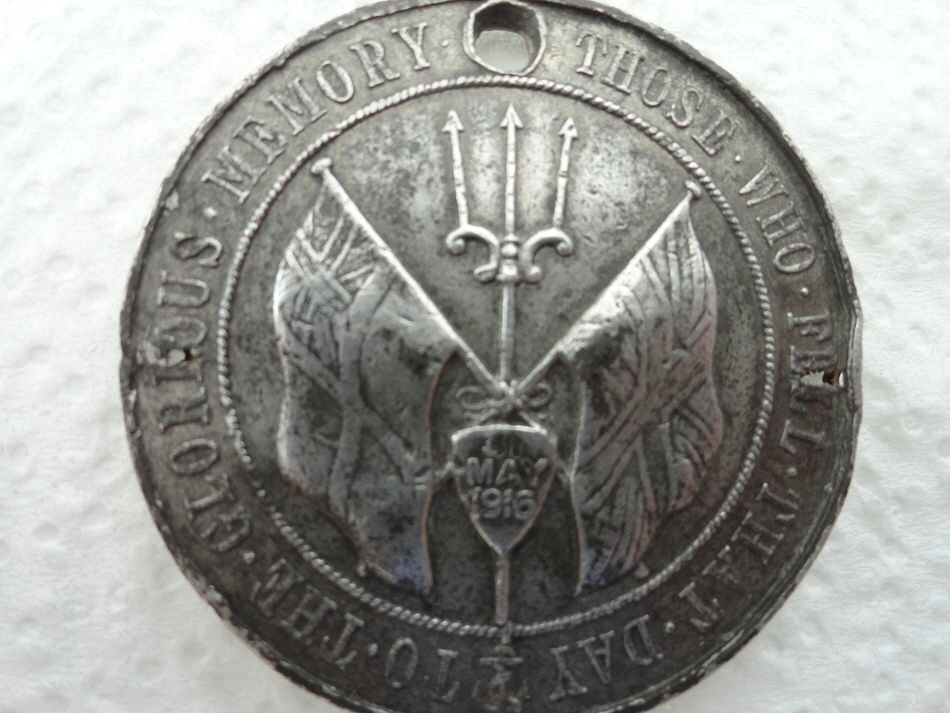 Spink & Son Jutland Memorial Medal - Front 