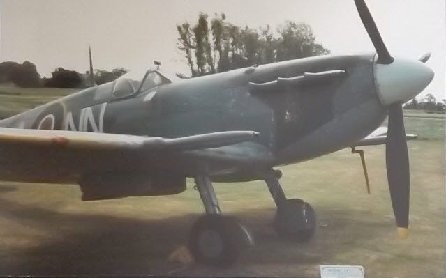 Side view of Spitfire Mk VC AR501 