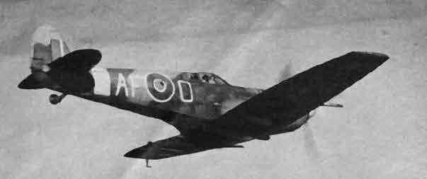 Spitfire Mk.V of No.607 Squadron 