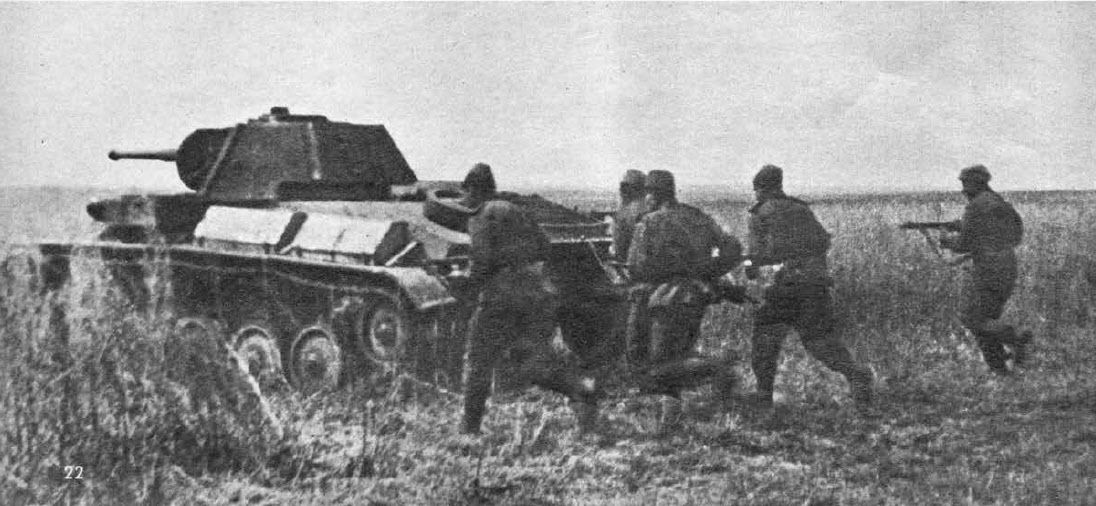 Left-rear view of T-70 Light Tank 