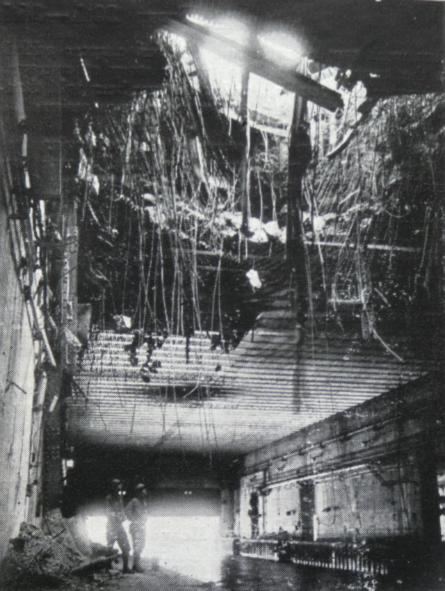 Bomb damage to U-boat Pens at Brest 