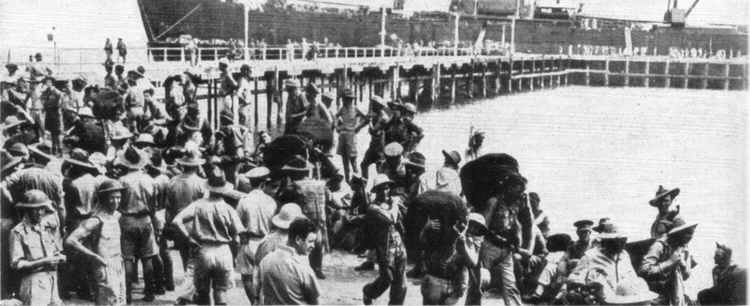 US Troops reach Port Moresby, 1942 