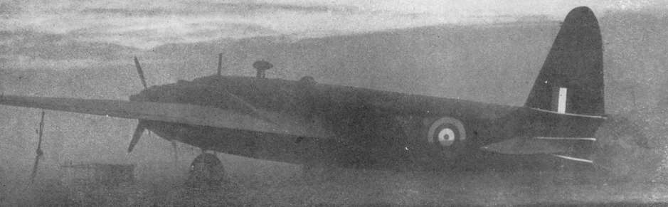 Vickers Wellington in the Fog on Iceland