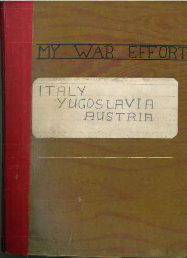Lt D.W. Gay's War Effort - Front Cover 
