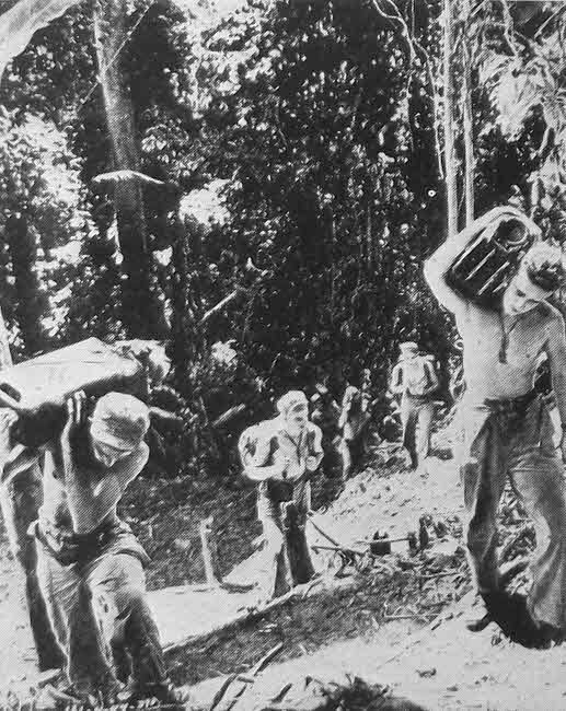 Water Carriers on Bougainville 