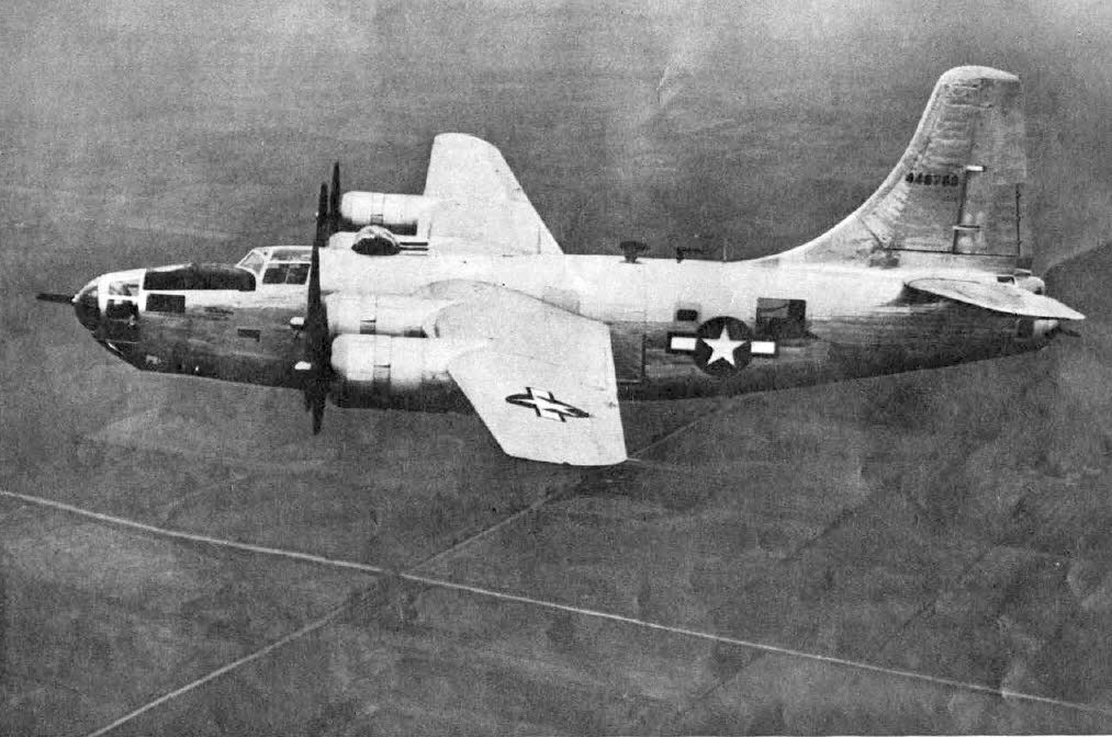 Side view of Consolidated XB-24N 