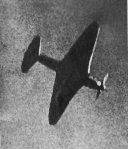 Yakovlev Yak-1 from Below 