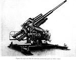 12.8cm Flak 40 on static mount 