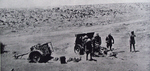25-pounder field guns, Knightsbridge Area, battle of Gazala 