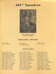 Roster for 321st Bombardment Group - 445th Squadron Officers A-C 