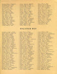 Roster for 321st Bombardment Group - 447th Squadron Officers S-Y, Enlisted Men A-C 