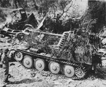 Camouflaged Panzerjager 38(t) fur 7.5cm PAK 40, ausf M (Marder III) 