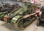 Matilda I Infantry Tank Mk I (A11) from the rear 