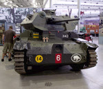 Cruiser Tank Mk III (A13) from the front 