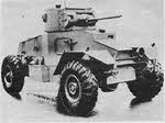 Front view of AEC Armoured Car Mk.I 