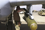 AGM-65D Maverick under wing of A-10, 2003 (2 of 2) 