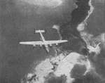 Consolidated B-24 Liberator over Salamaua, New Guinea
