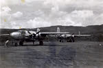 Front view of North American B-25Js, China, 491st Bombardment Squadron 