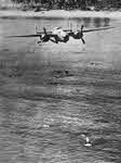 North American B-25 Mitchell skip bombing at Wewak 