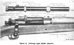 Telescopic Scope M73B1 for M1903 Springfield Rifle 
