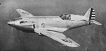 Curtiss YP-37 in flight 