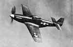 North American P-51D prototype based on P-51B 