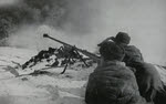 PTRD-41 Anti-tank rifle in use on the Baltic Front, 1943-44 