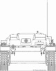 StuG III Ausf D - front plan 