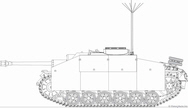 StuG III Ausf G, June 1943 - side plan
