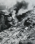 Burning StuG III ausf G, Falaise Road 1944 