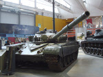 T-72 Main Battle Tank from the front 