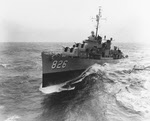 USS Agerholm (DD-826) refueling Shangri La (CVA-38), 1959 