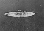 USS Arizona (BB-39) from above 