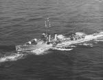 USS Aylwin (DD-355) from above 