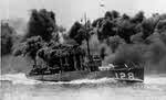 USS Babbitt (DD-128) making smoke, 1920s 