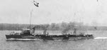 USS Bainbridge (DD-1) in Subic Bay, 1915 