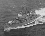 USS Beale (DD-471) at Sea, 1960s 