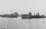 USS Cassin (DD-43) and USS Tucker (DD-57), Charlestown Navy Yard, Boston 