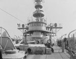 View aft from forecastle, USS Charleston (C-22), 1905 