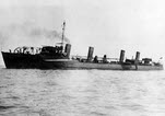 USS Chancey (DD-3) at sea, pre First World War 