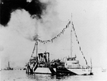 USS Craven (DD-70) celebrating the Armistice 