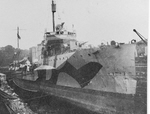 USS Davis (DD-65) after 1918 collision 