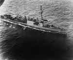 USS Decatur (DD-341) underway, 1944 