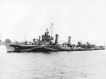 USS Emmons (DD--457) in camo measure 12 modified, 1942 
