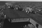 TBF Avengers on deck of USS Enterprise (CV-6), Spring 1944 