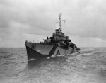 USS Evans (DD-552) at sea, 28 June 1943 
